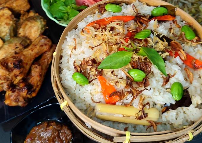 Resep Nasi Liwet Sunda Magic Com Oleh Sesilia Ernita Putri Utami