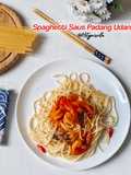 Spaghetti Saus Padang Udang