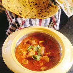 Gatte ki sabji 😋 (Besan gatte ki sabji) A picture of Gatte ki sabji 😋 (Besan gatte ki sabji).