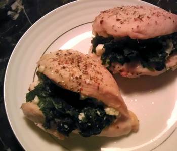 Ultimate, Prepare Chicken stuffed with spinach and goat cheese Yummy