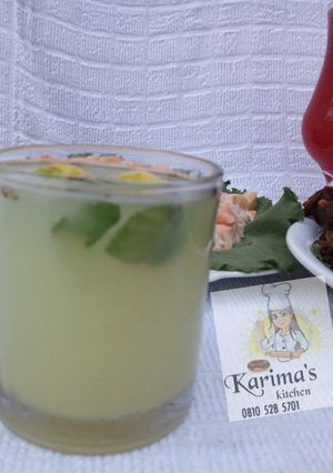 A picture of Ginger lemonade.