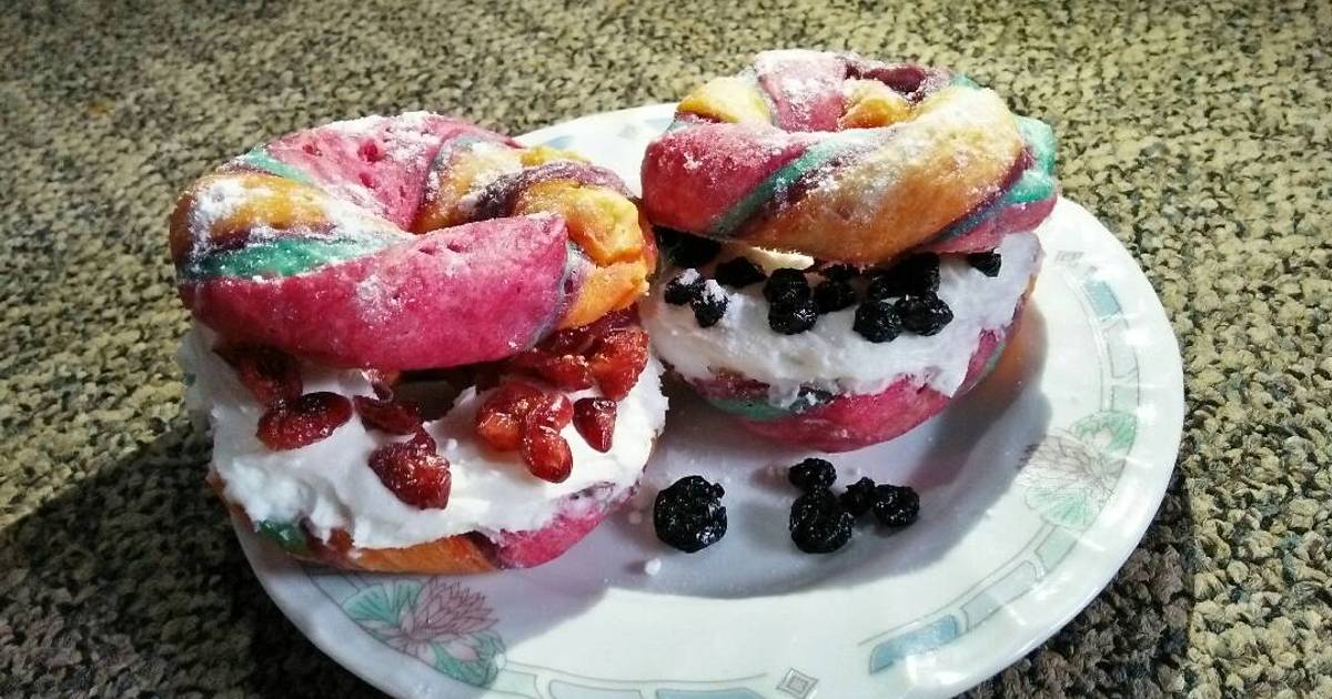 Resep Donat Pelangi oleh Rulya Salsabela - Cookpad