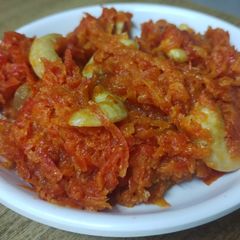 A picture of Gajar ka halwa.