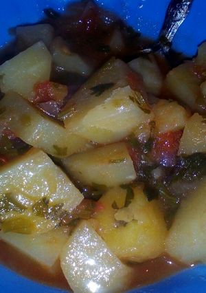 A picture of Potato-banana mix.