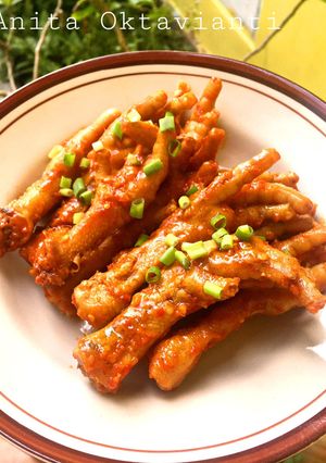 Foto resep Ceker Pedas Nampol
