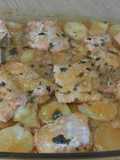 Salmón a la sidra