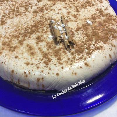 Tarta de leche y canela al estilo de la abuela Receta de La Cocina de Beli  Mar- Cookpad