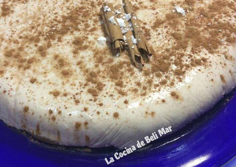 Tarta de leche y canela al estilo de la abuela