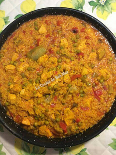 Una foto de Arroz con pollo