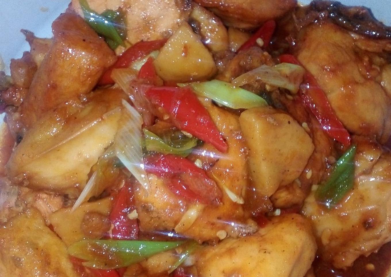 Ayam saos tomat balado