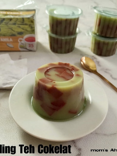 Foto resep Puding teh coklat
