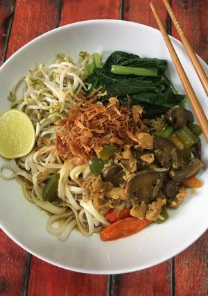 Foto resep Mie Ayam Jamur Kecap