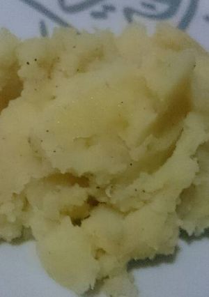 A picture of Mashed potatoes.