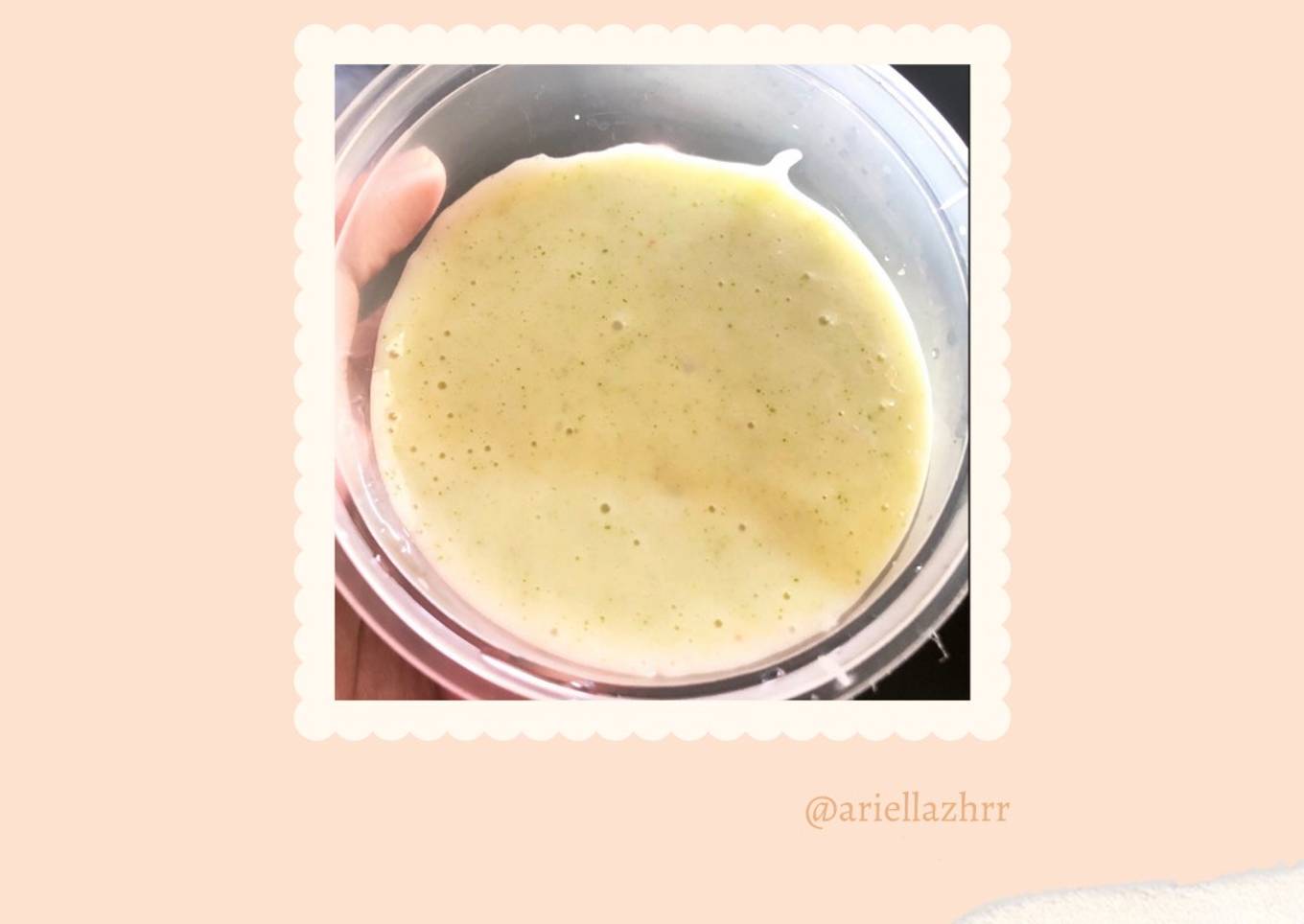 Mpasi 6m+ bubur udang bayam keju