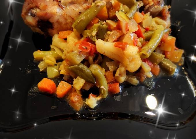 Овощи, запеченные в рукаве в духовке — рецепт с фото пошагово +видео