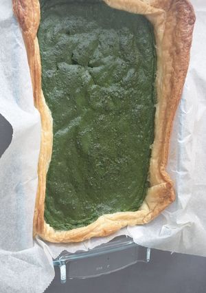 Una foto de Pastel de espinacas