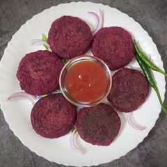 A picture of Beetroot Cutlet.