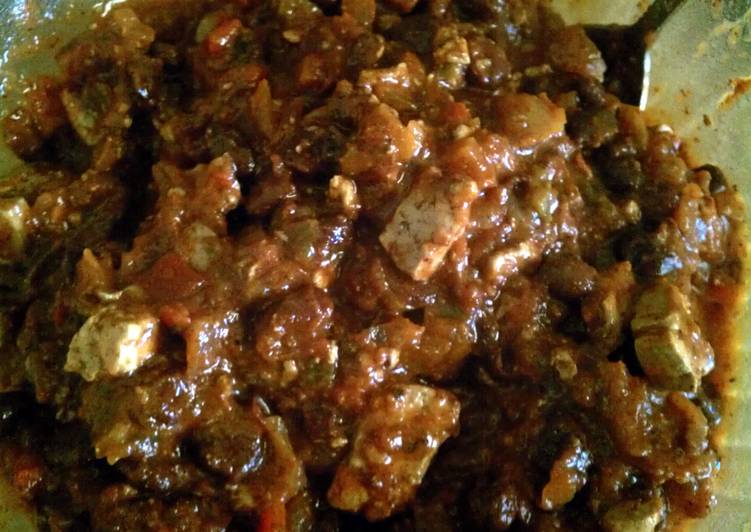 Easiest Way to Prepare Award-winning Tasty Tofu and Black Bean Vegetarian Chili