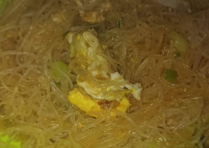 Cara membuat Bihun goreng sawi putih Cara membuat Bihun goreng sawi putih