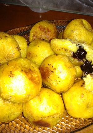 Foto resep Bola-bola ubi coklat keju meler