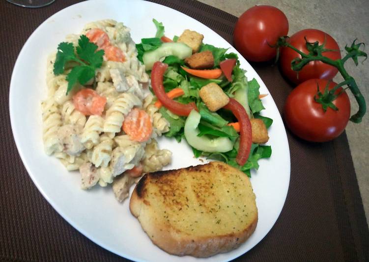 Recipe of Any-night-of-the-week Chicken Alfredo Primavera