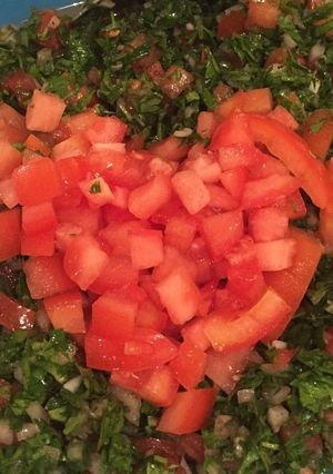صورة لوصفة طريقة عمل تبولة امي