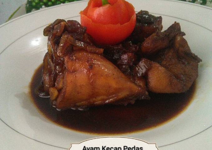 Ayam kecap pedas