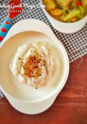 Foto resep Bubur Gurih Magic Com