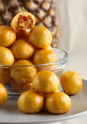 A picture of Nastar / Pineapple Cookies.