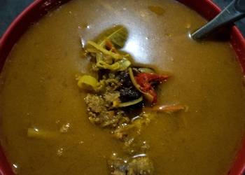 Masakan Populer Pindang tulang khas Palembang Yummy Mantul