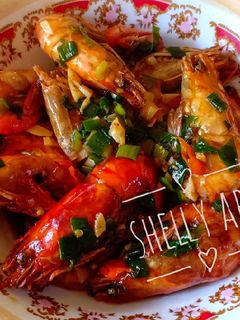 Foto resep Udang bawang putih