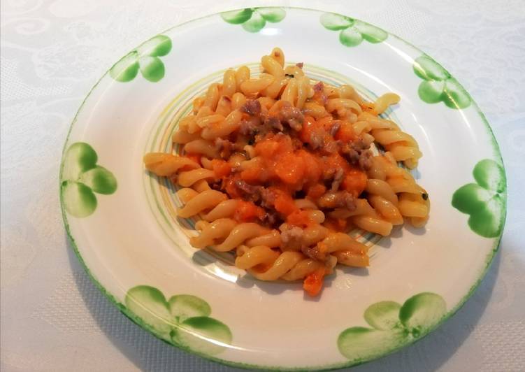 Recetta di Ultimate Fusilli caserecci zucca e salsiccia
