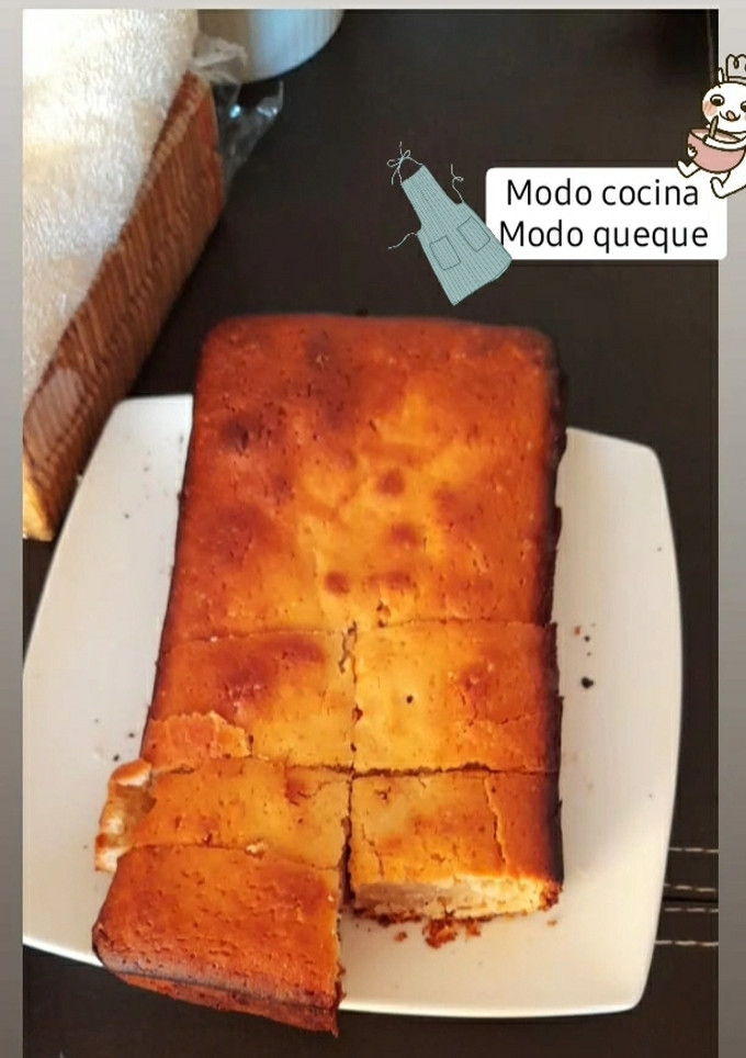 Una foto de 🥧Queque esponjoso de yogur🥧