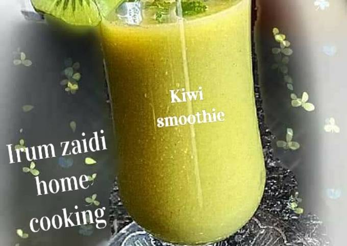 How to Prepare Homemade 🥝🍹Kiwi Smoothie🍹🥝