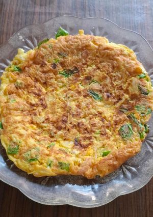 Foto resep Telur dadar tebal