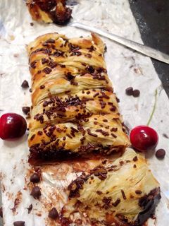 Foto resep Choco Banana Strudel #PR_Olahancoklat