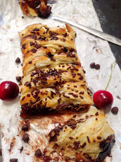 Foto resep Choco Banana Strudel #PR_Olahancoklat