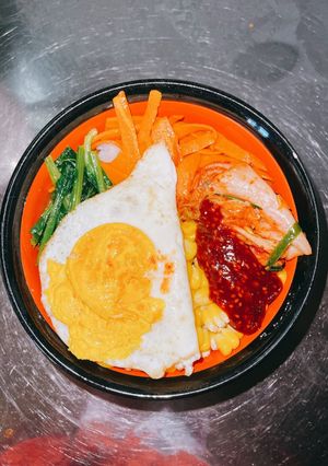 Hình của món Cơm trộn hàn quốc.