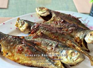 Gambar Cencaru Bakar Sambal Air Fryer
