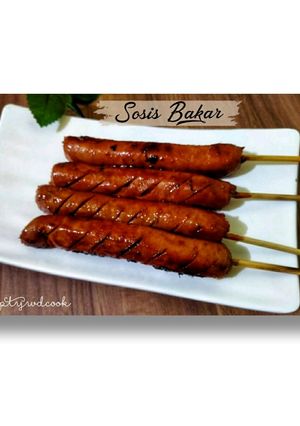 Foto resep 061.Sosis bakar 🥨🥨🥨