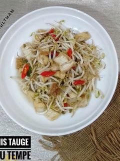 Foto resep Tumis Tauge Tahu Tempe