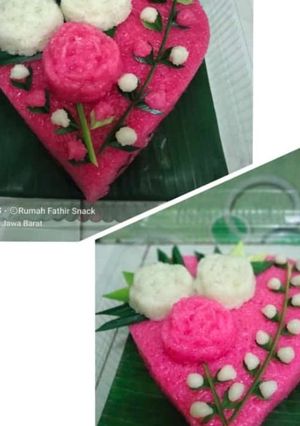 Foto resep Wajik hantaran love pink
