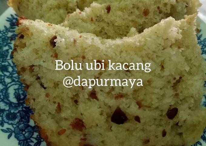Resep Bolu ubi kacang Anti Gagal