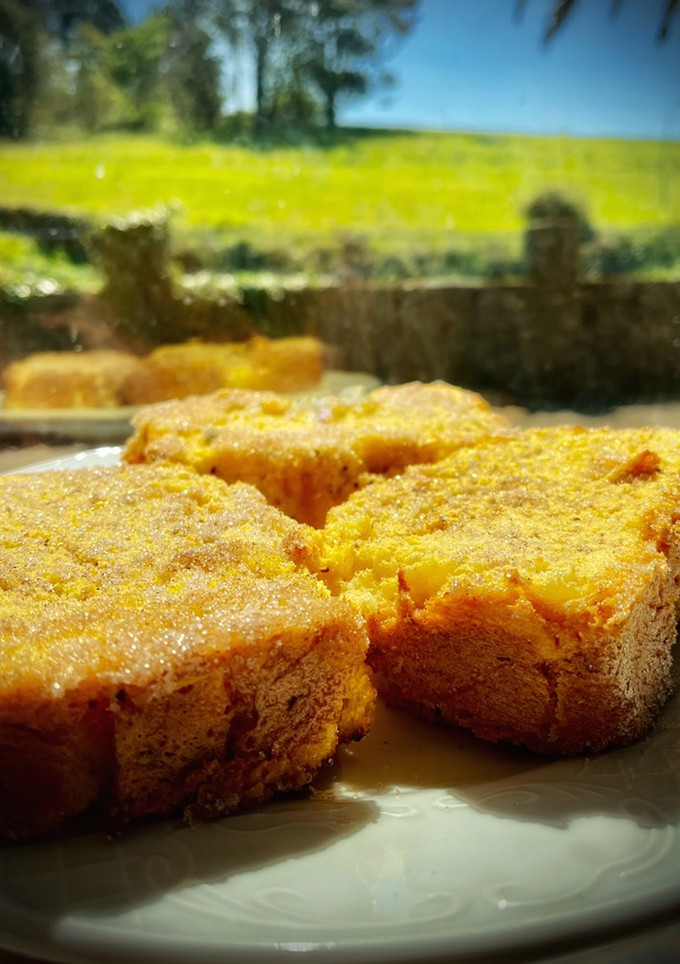 Una foto de Torrijas de pan brioche de anís (en panificadora & airfryer)