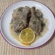 Muslos de pollo a la naranja