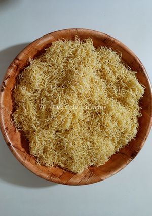 Une photo de Rechta/ nouilles ou pâtes algériennes 🥣