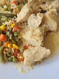 Pechuga de pollo a la mostaza dijon