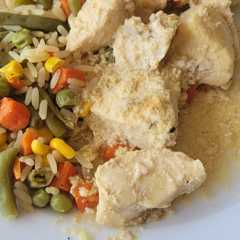 Una foto de Pechuga de pollo a la mostaza dijon