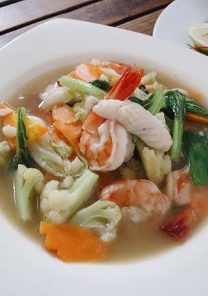 Foto resep Capcay Kuah Seafood