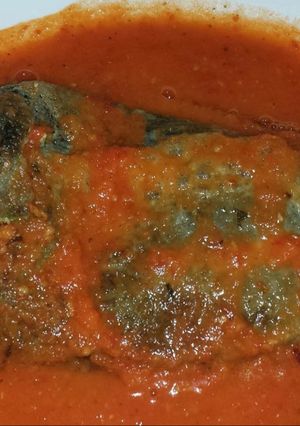 Una foto de Chiles rellenos